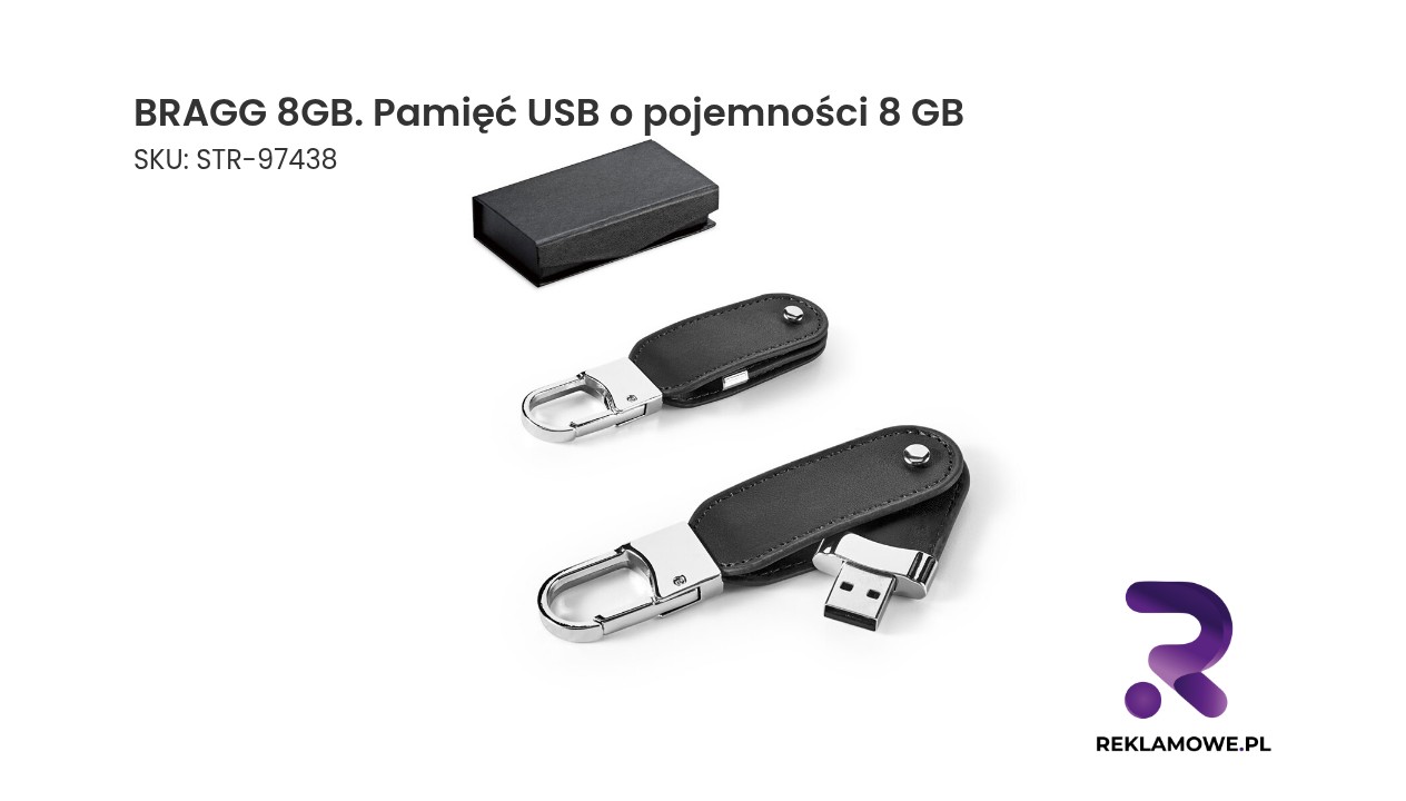 Pamięć USB BRAGG o pojemności 8 GB