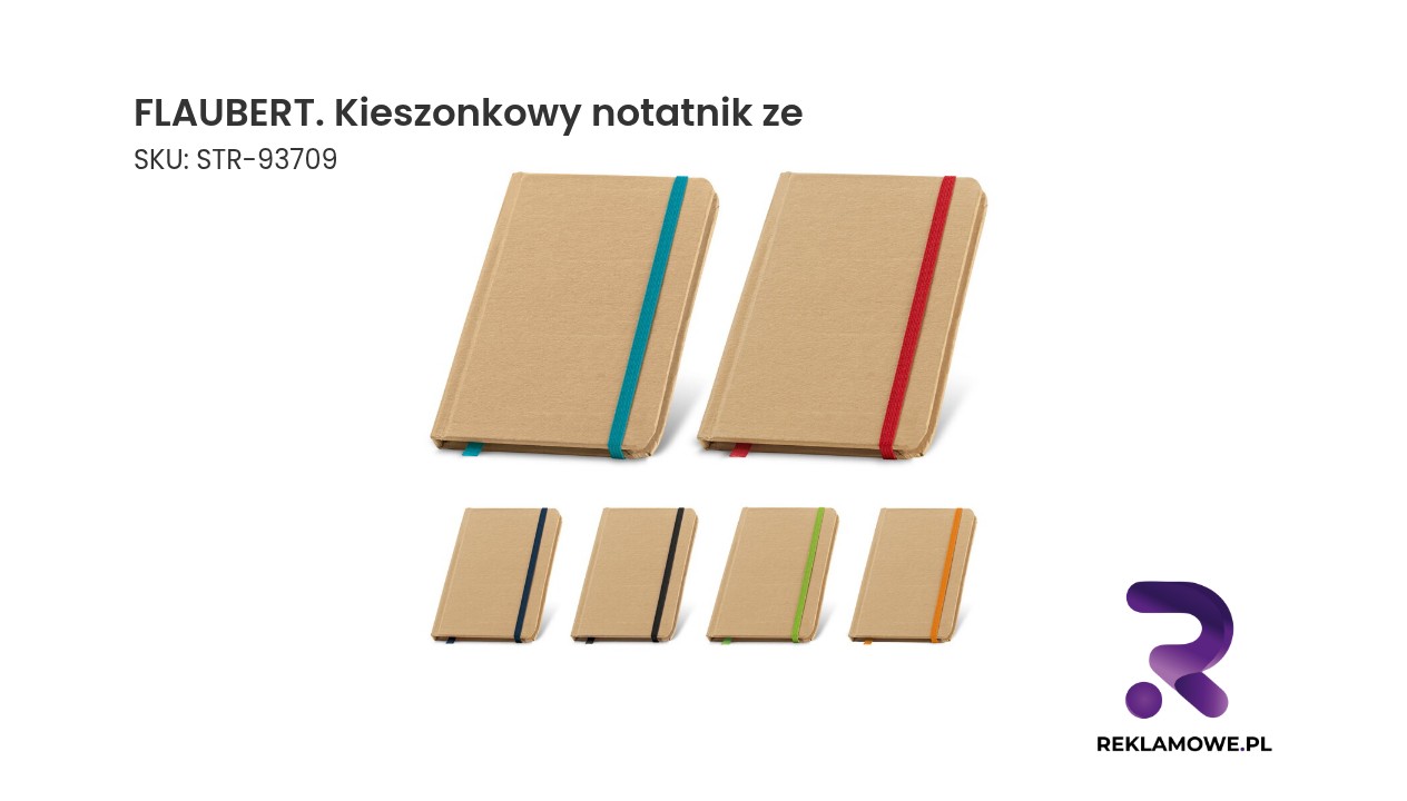 FLAUBERT kieszonkowy notatnik ze zdjęcie produktu