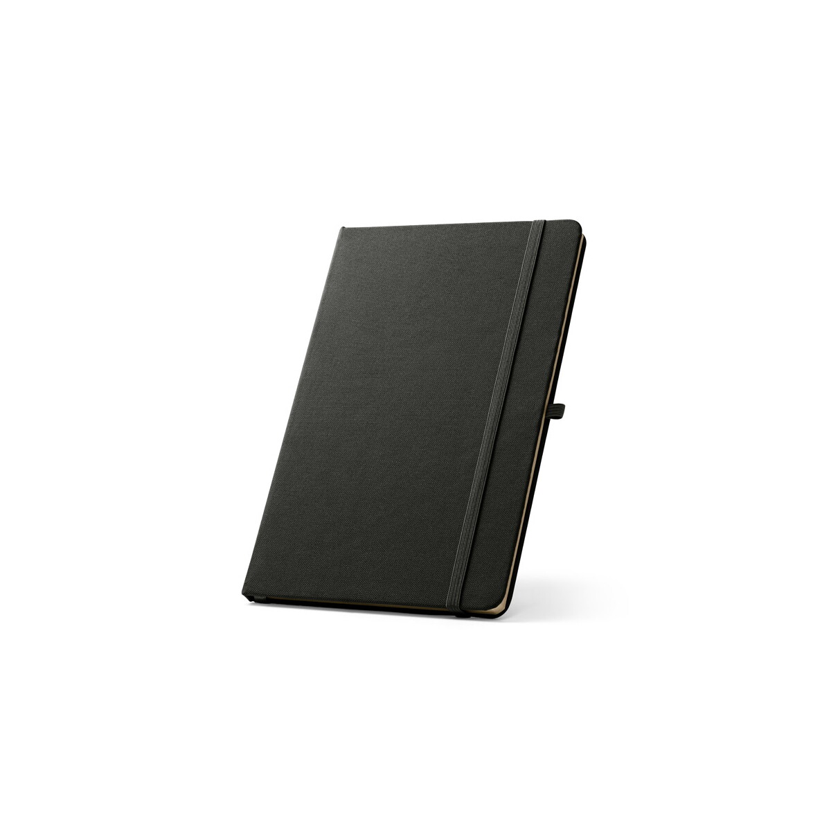 ANNE. Notatnik A5 z poliestru z recyklingu (100% rPET) z kartkami w linie 93297_set