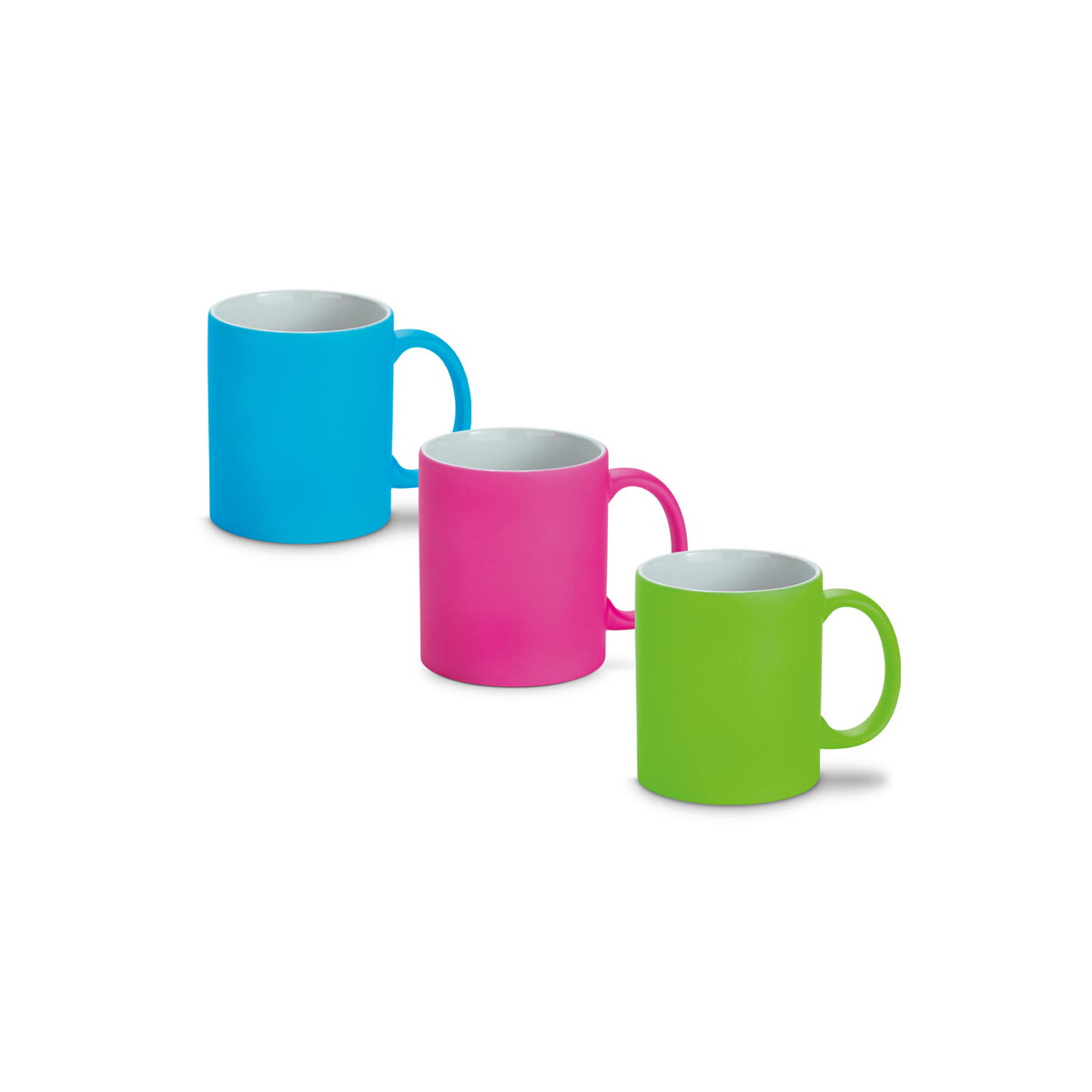 LYNCH. Kubek ceramiczny 350 ml z neonowym wykończeniem 93886_set