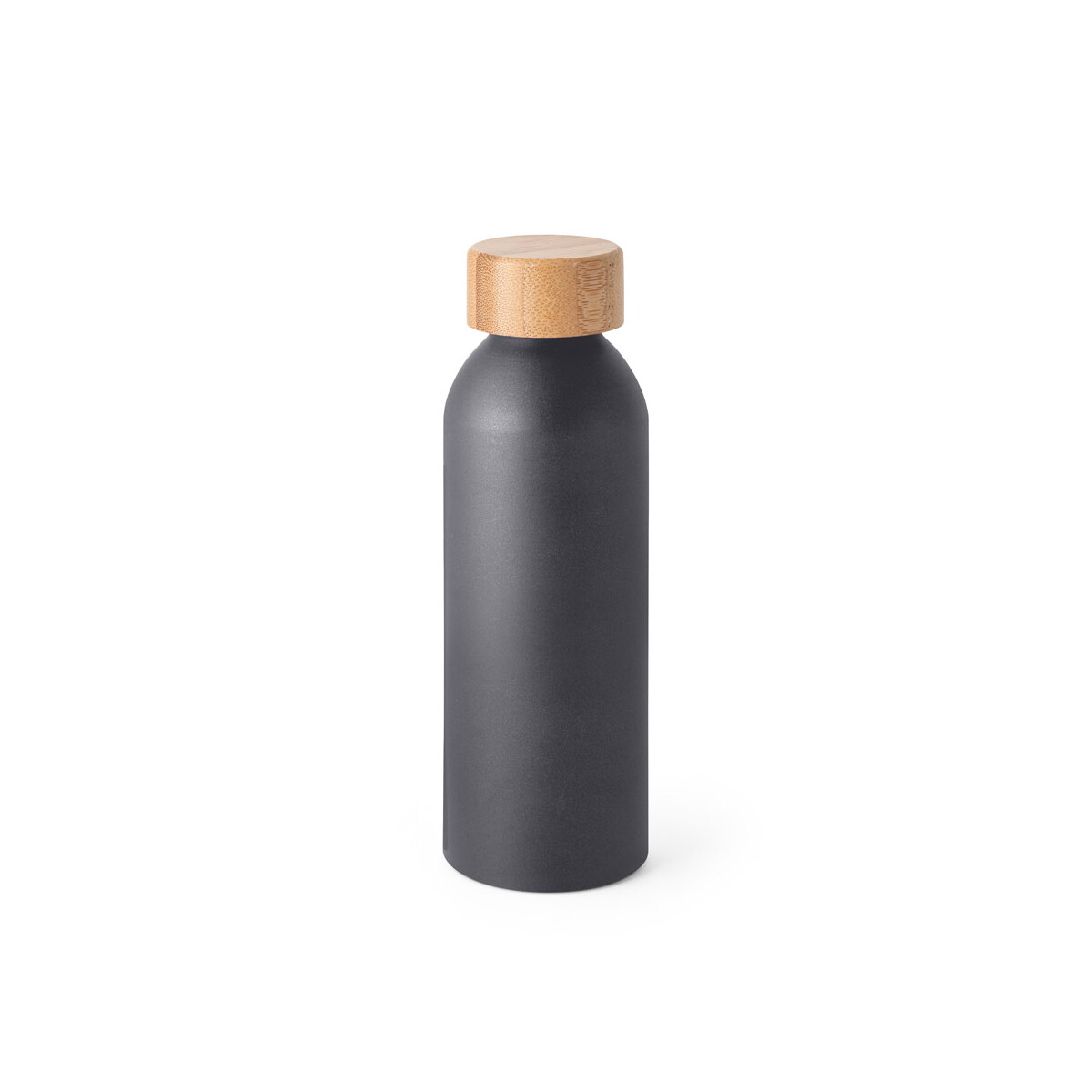 QUETA. Aluminiowa butelka z bambusową pokrywką 550 ml 94250_set