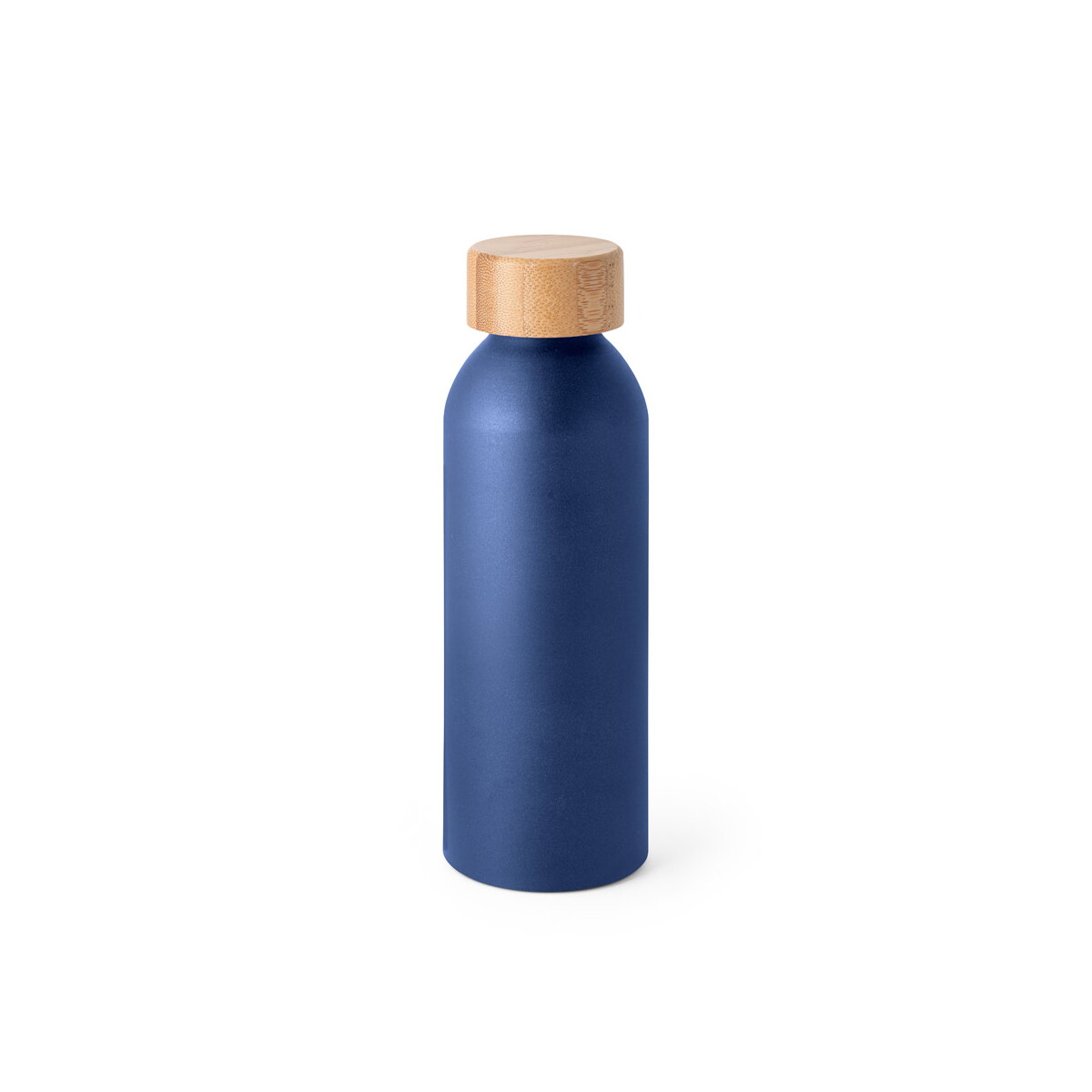 QUETA. Aluminiowa butelka z bambusową pokrywką 550 ml 94250_set