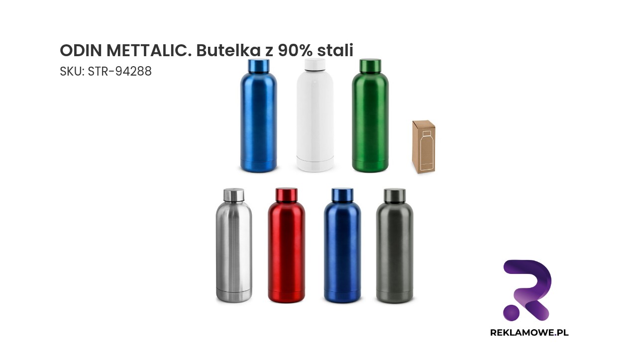 ODIN METALLIC – butelka z 90% stali