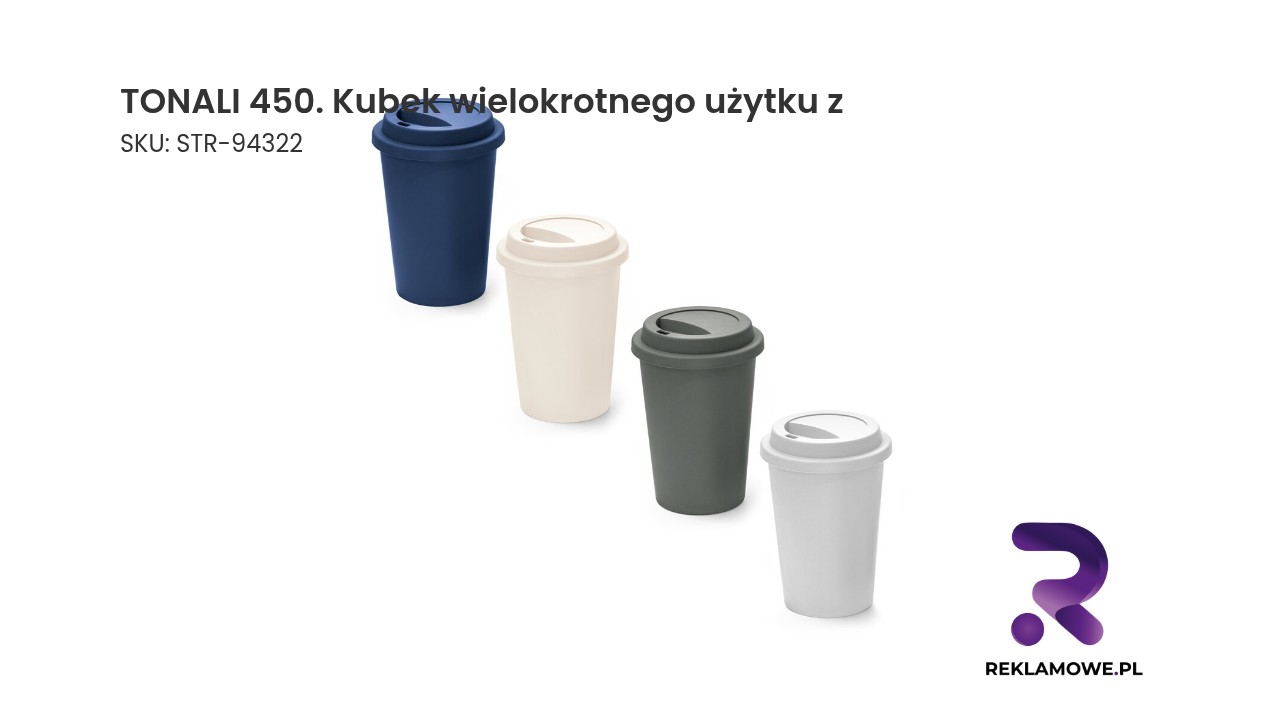 TONALI 450 – kubek wielokrotnego użytku